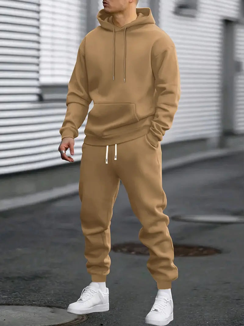 Men's 2-Piece Tracksuit Set | Hoodie and Joggers