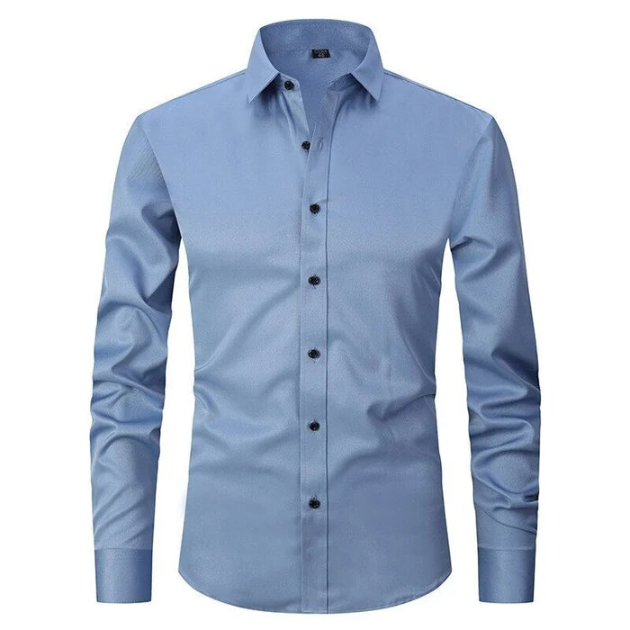 Men's Long Sleeve Stretch Shirt