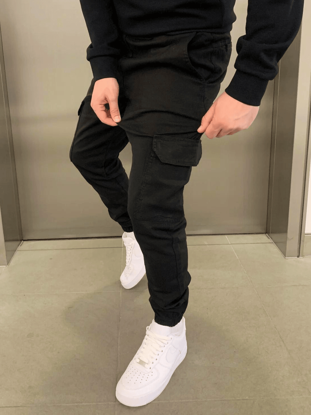 Men's Drawstring Cargo Pants