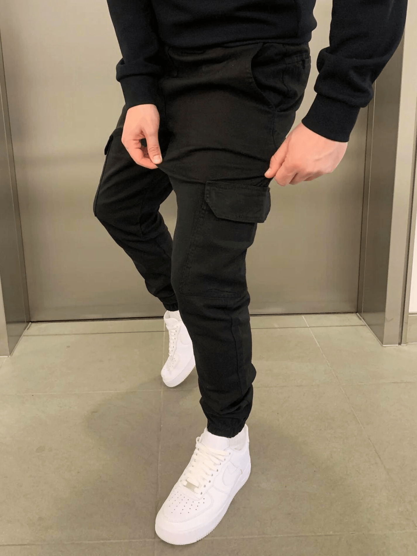 Men's Drawstring Cargo Pants