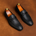 Men's Smart Casual Textured Loafers | Slip-On