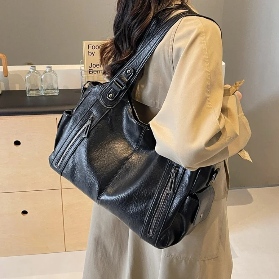 Large Women's Tote Bag with Optional Shoulder Strap