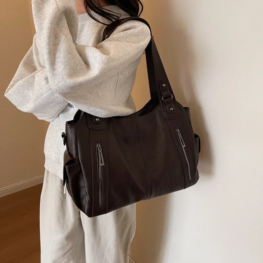 Large Women's Tote Bag with Optional Shoulder Strap