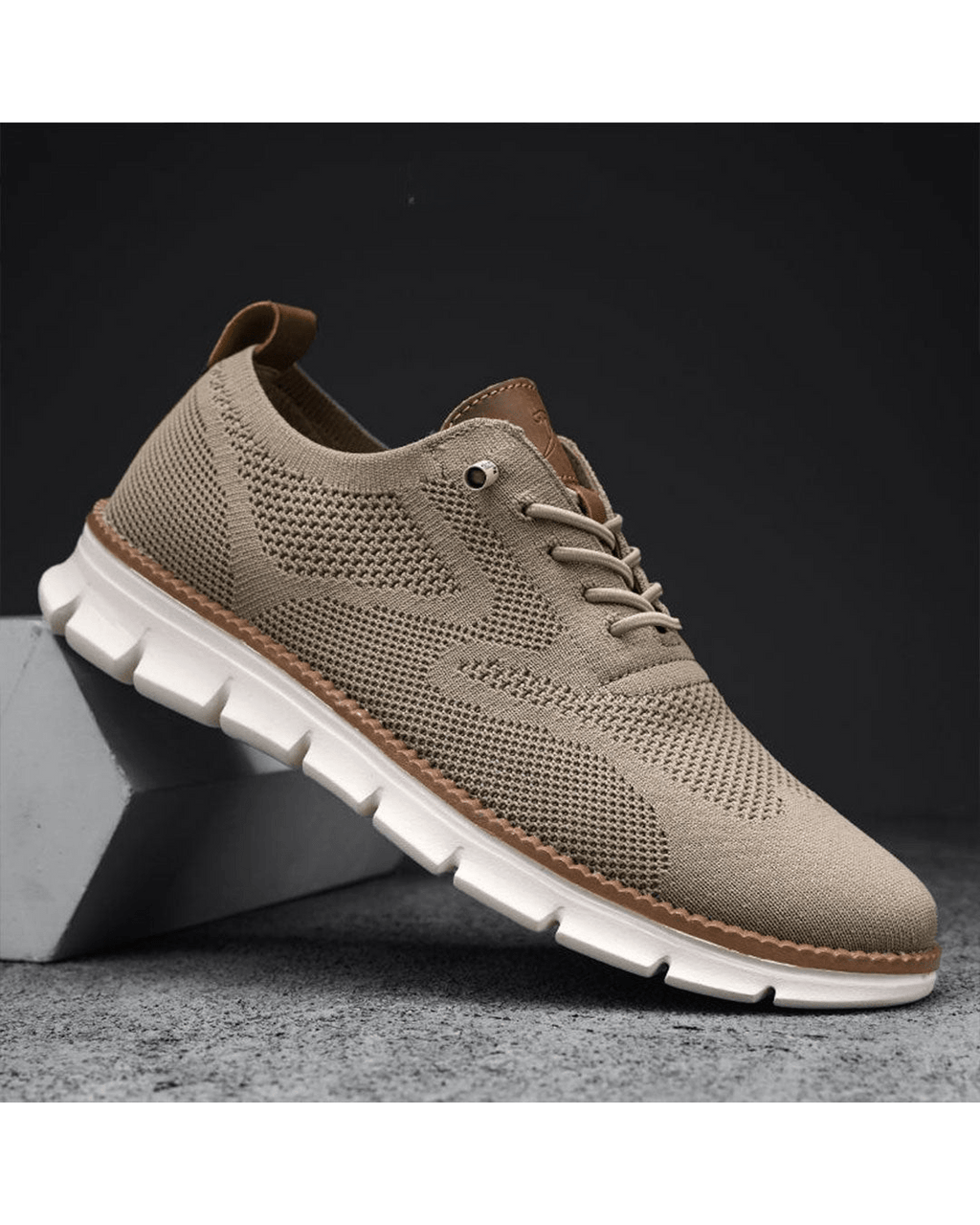 Men's Casual Lace-Up Sneakers | Walking