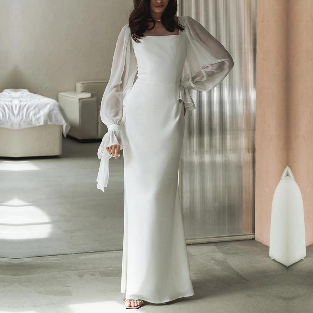Maxi White Dress for Women - Perfect for Wedding Guests