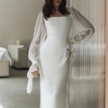Maxi White Dress for Women - Perfect for Wedding Guests