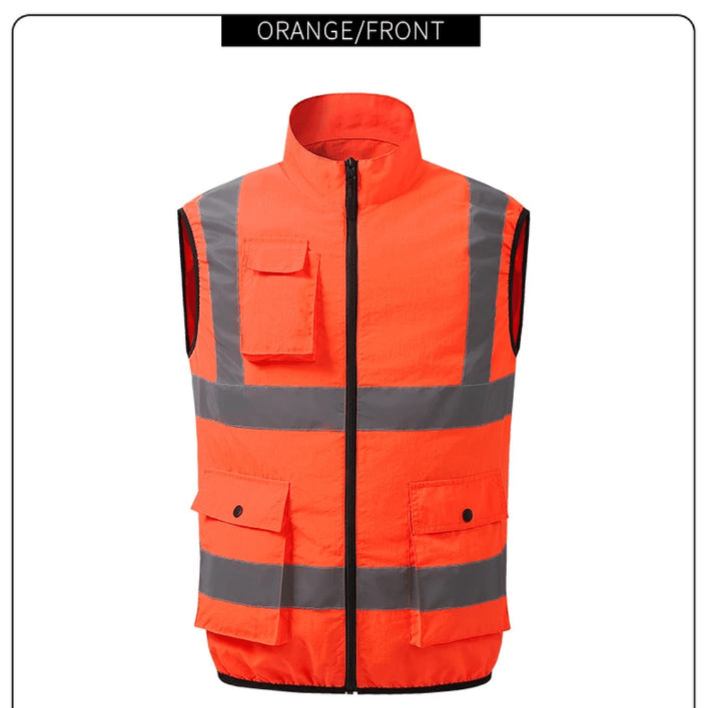 Cooling Vest with Fan System for Improved Comfort at Work