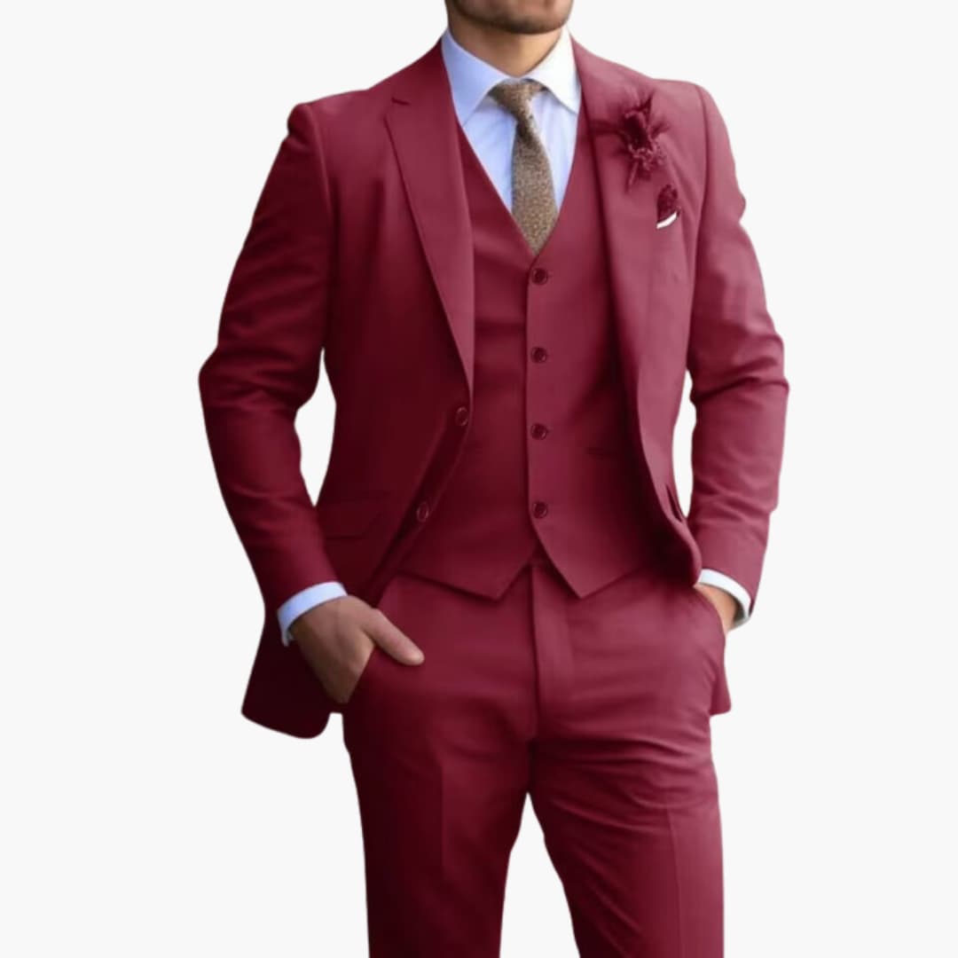 Men's Stylish Slim Fit Complete Suit