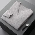 Men’s Classic V-Neck Knit Sweater | Slim Fit