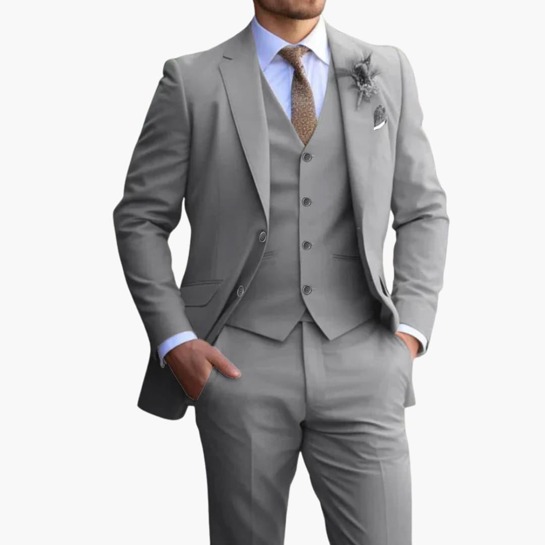 Men's Stylish Slim Fit Complete Suit