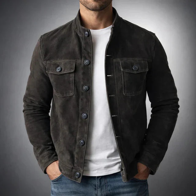 Men's Casual Trucker Jacket | Slim Fit