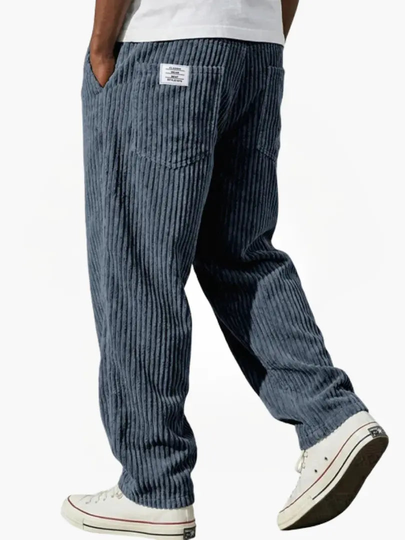 Men's Casual Streetwear Corduroy Trousers | Relaxed Fit