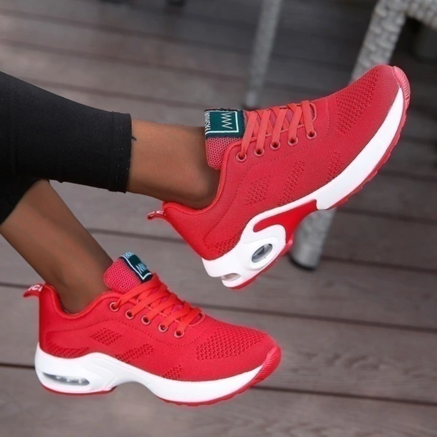 Lace-Up Casual Running Sneakers for Women