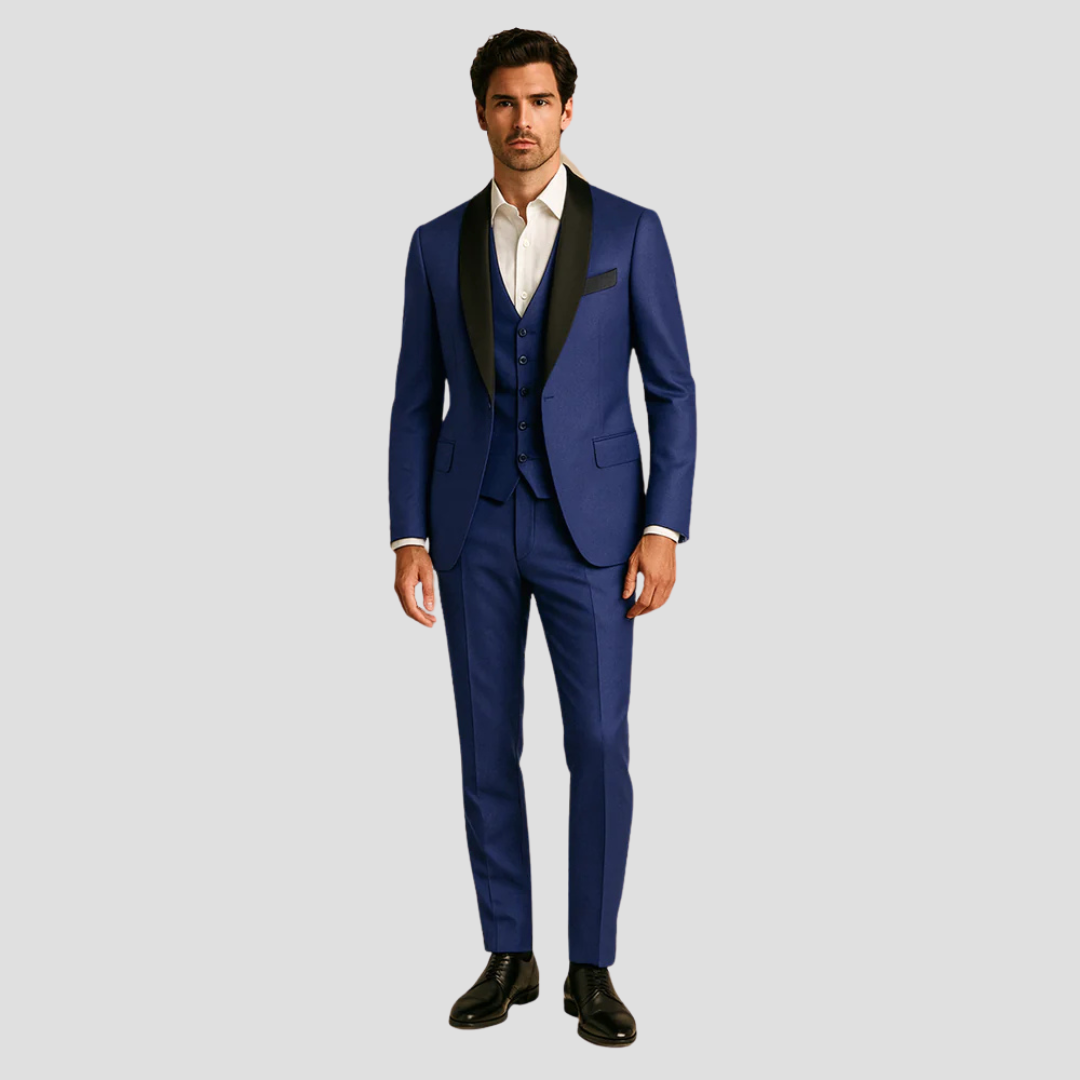 Men's Slim Fit 3-Piece Tuxedo Suit | Wedding and Prom