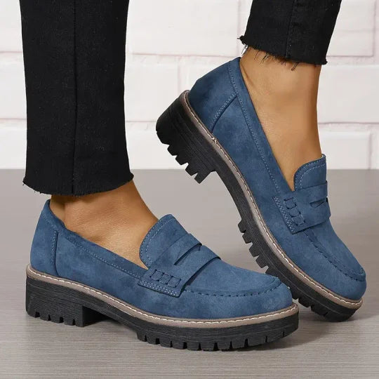 Women's Slip-On Platform Loafers