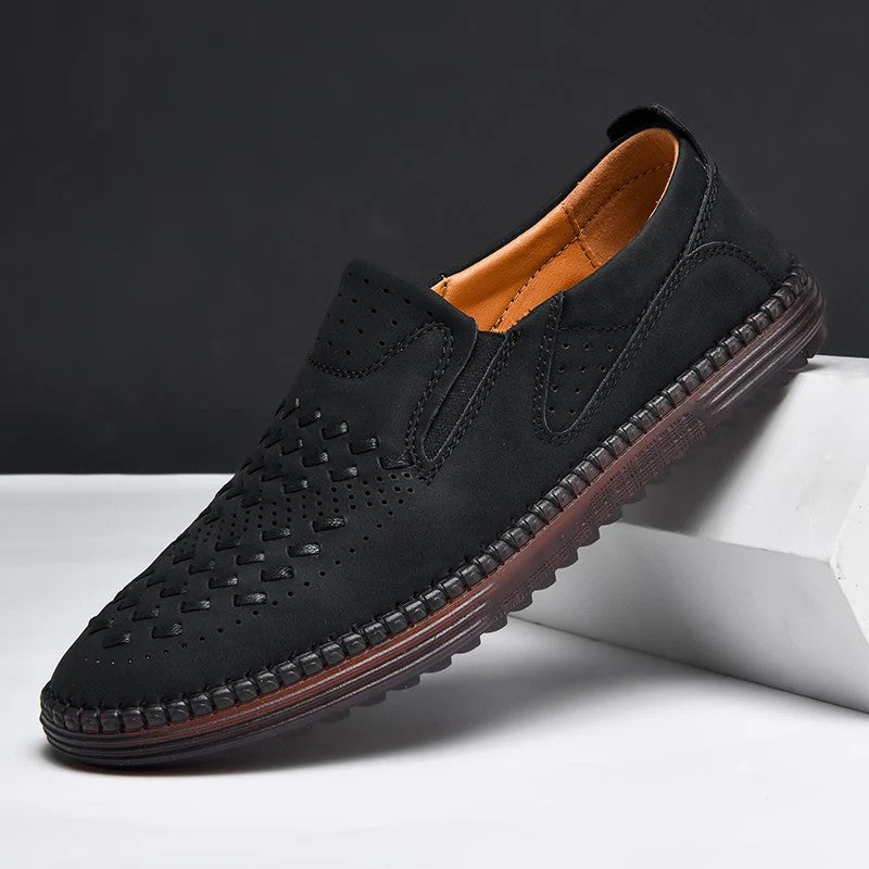 Men's Casual Woven Style Loafers | Slip-On