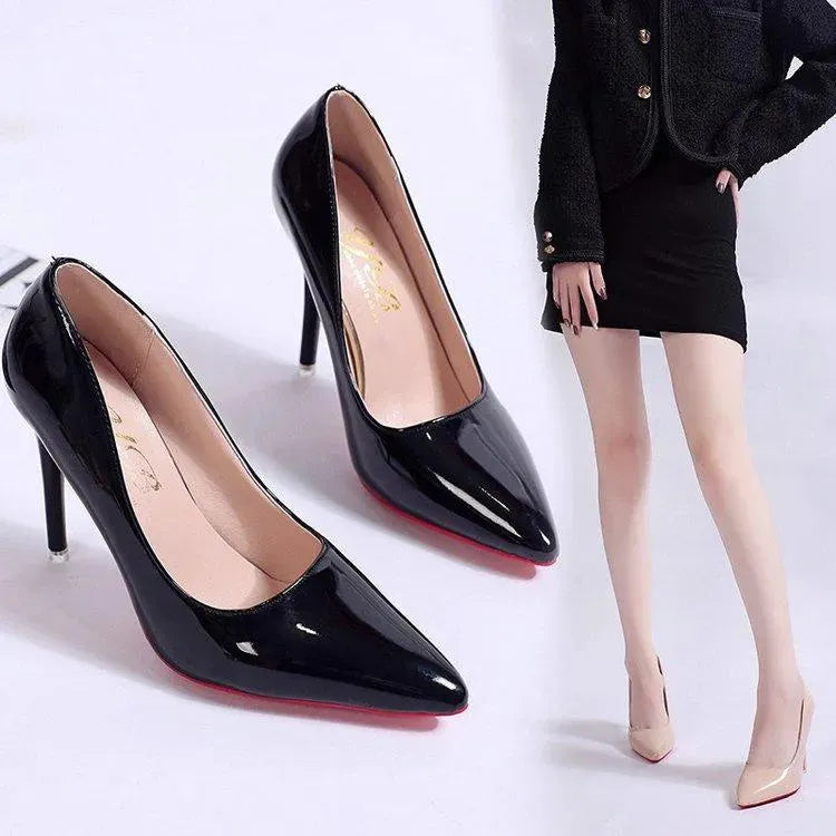 Women's Slip-On Formal Stiletto Pumps | Pointed Toe