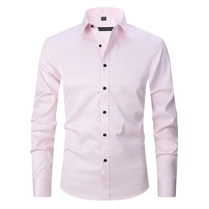 Men's Long Sleeve Stretch Shirt