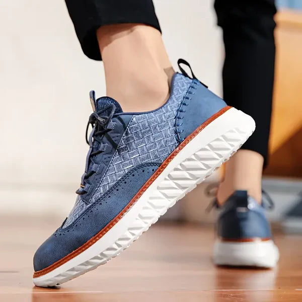 Men’s Brogue Wingtip Sneakers | Smart-Casual
