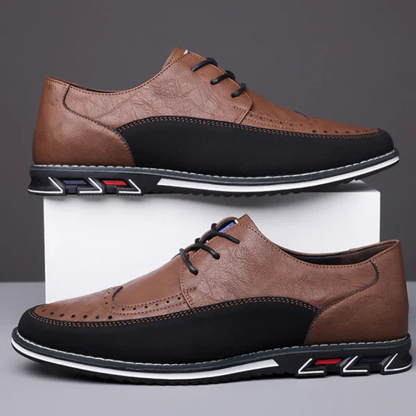 Men's Smart Casual Brogue Shoes | Wingtip