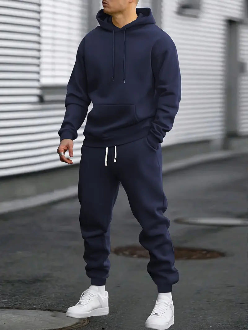 Men's 2-Piece Tracksuit Set | Hoodie and Joggers