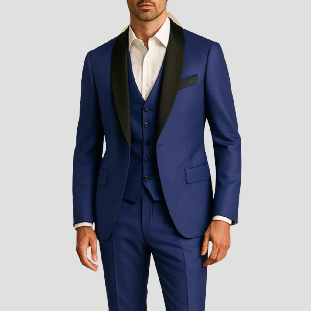 Men's Slim Fit 3-Piece Tuxedo Suit | Wedding and Prom