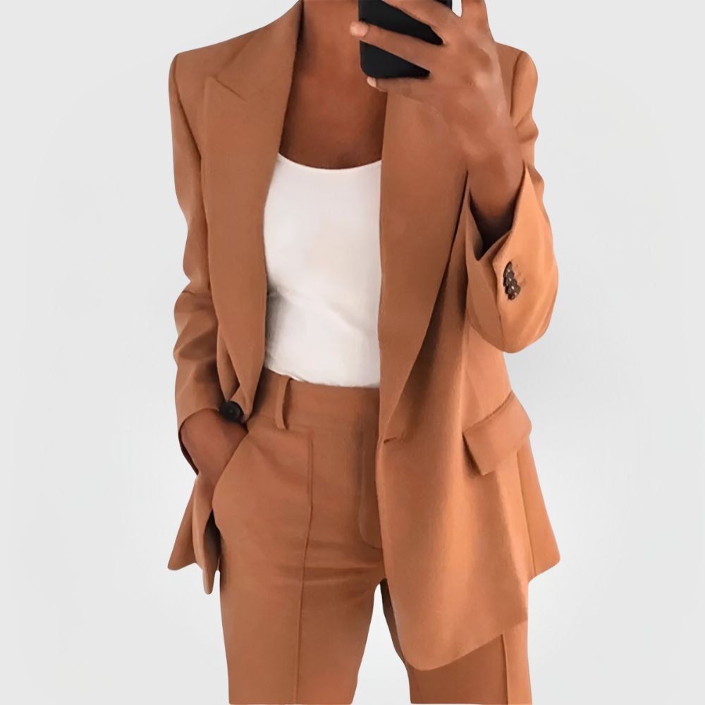 Elegant Women's Suit Set | Blazer and Pants
