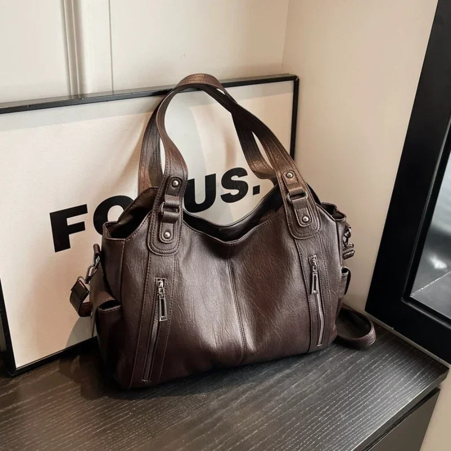Large Women's Tote Bag with Optional Shoulder Strap