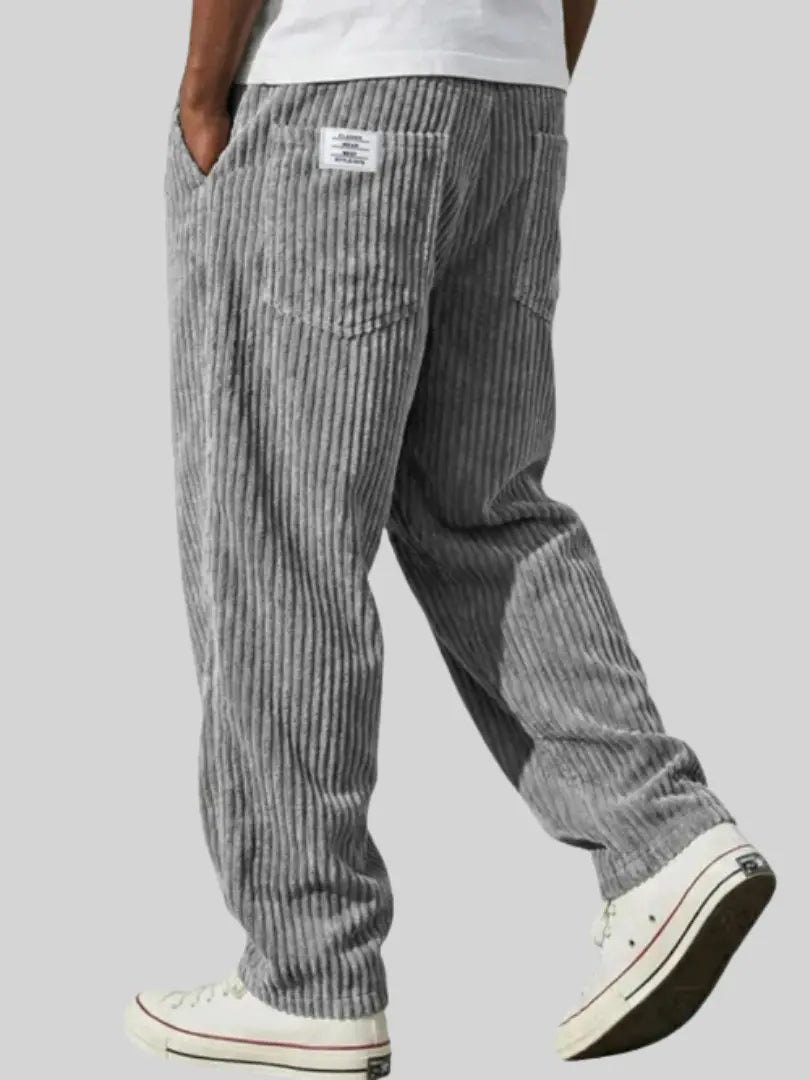 Men's Casual Streetwear Corduroy Trousers | Relaxed Fit