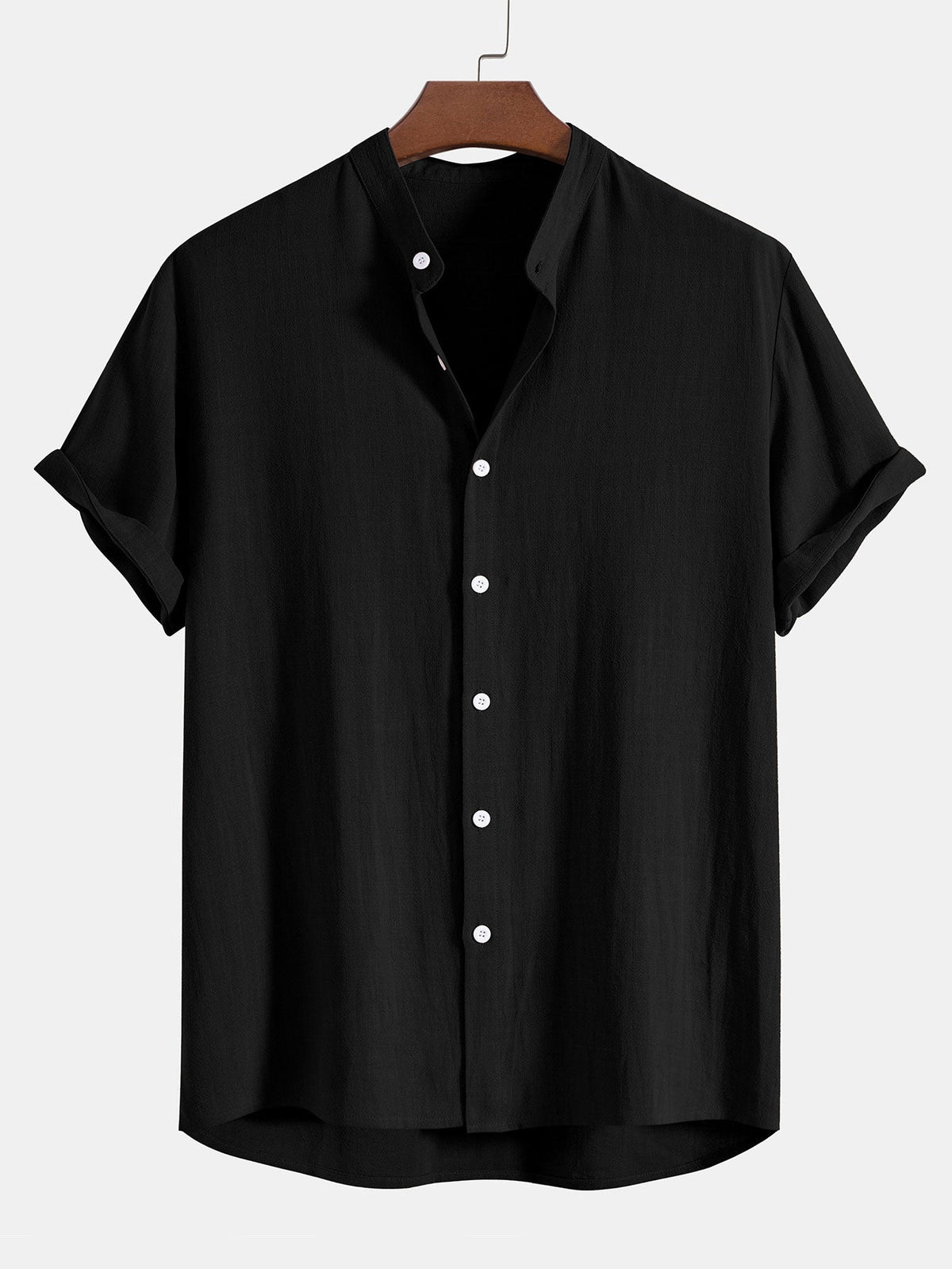Men's Casual Linen Two-Piece Set | Shirt and Pants