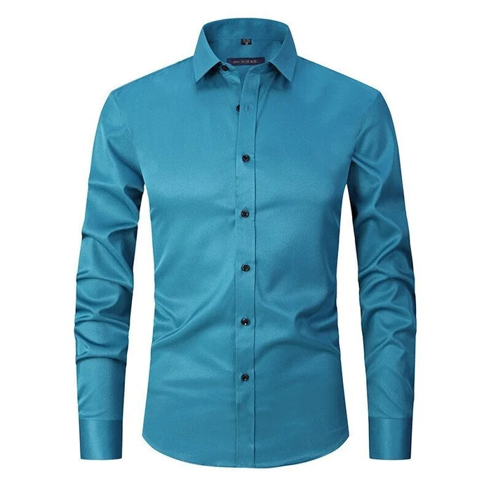 Men's Long Sleeve Stretch Shirt