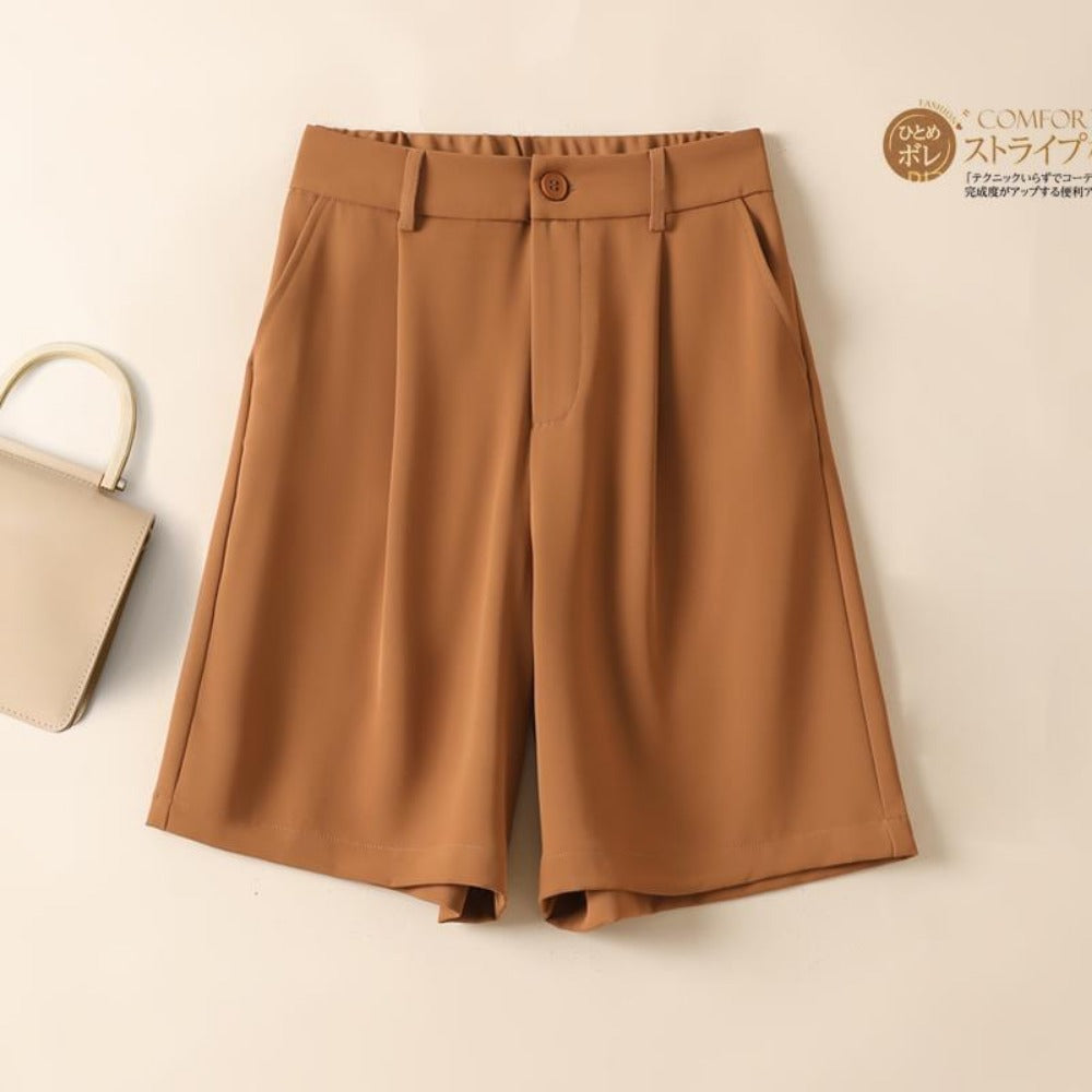 High Waist Bermuda Shorts for Women - Renata