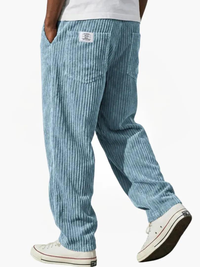 Men's Casual Streetwear Corduroy Trousers | Relaxed Fit