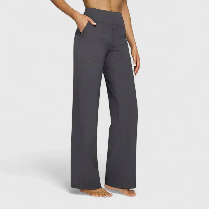 Wide Leg Summer Yoga Pants for Women
