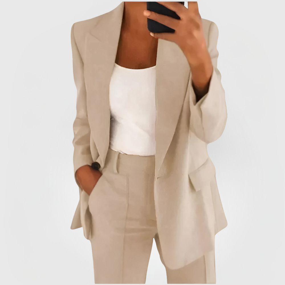 Elegant Women's Suit Set | Blazer and Pants