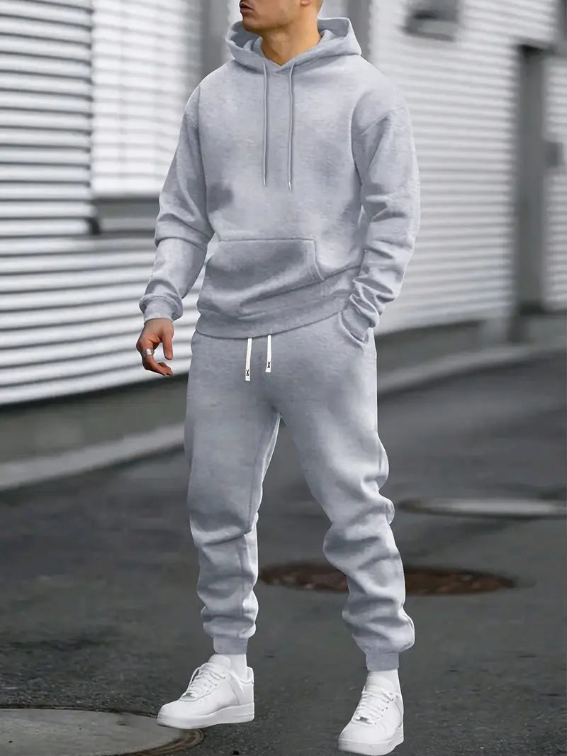 Men's 2-Piece Tracksuit Set | Hoodie and Joggers