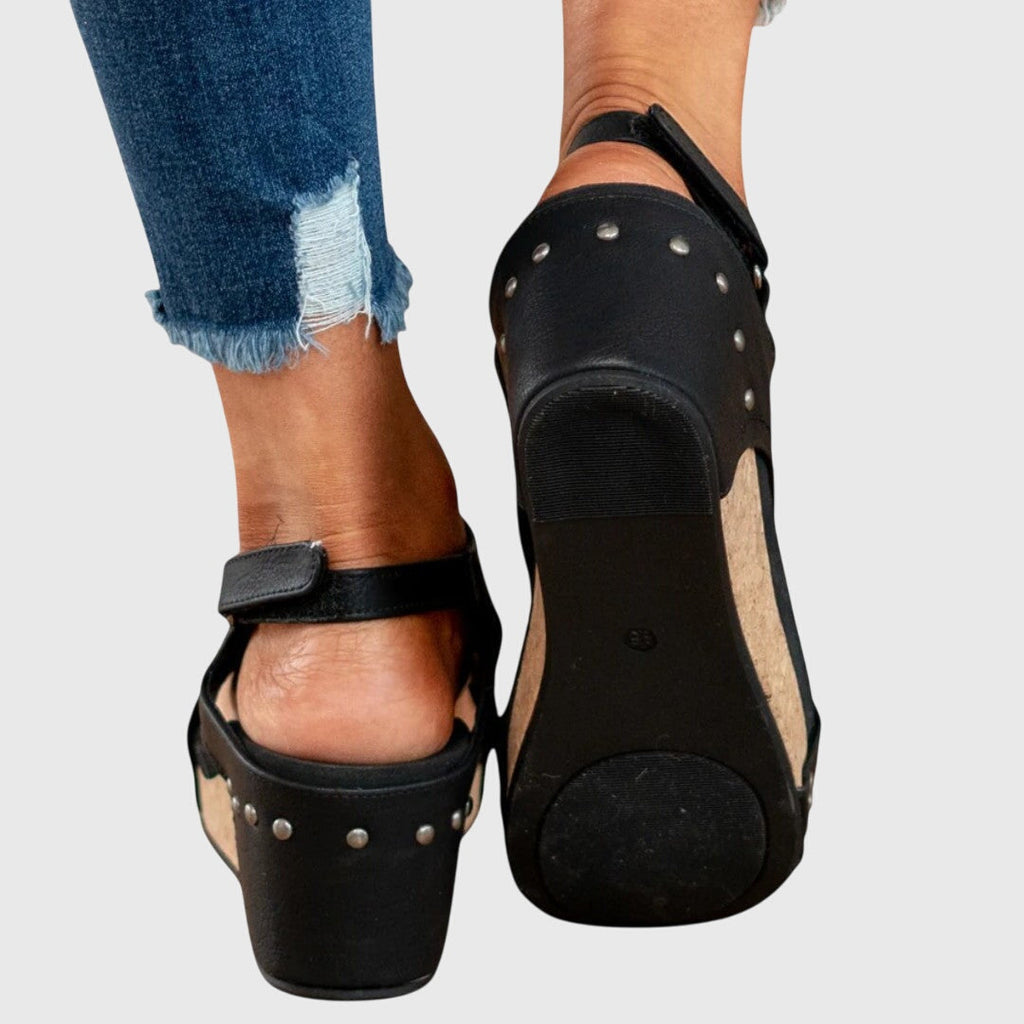 Women's Open Toe Wedge Sandals | Platform