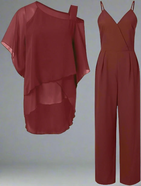 Elegant Women's Chiffon Festive Attire