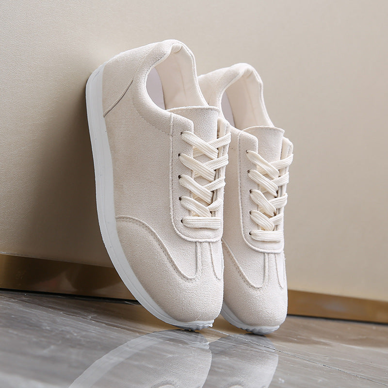Women's Cozy White Sneakers