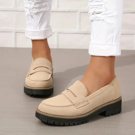 Women's Slip-On Platform Loafers