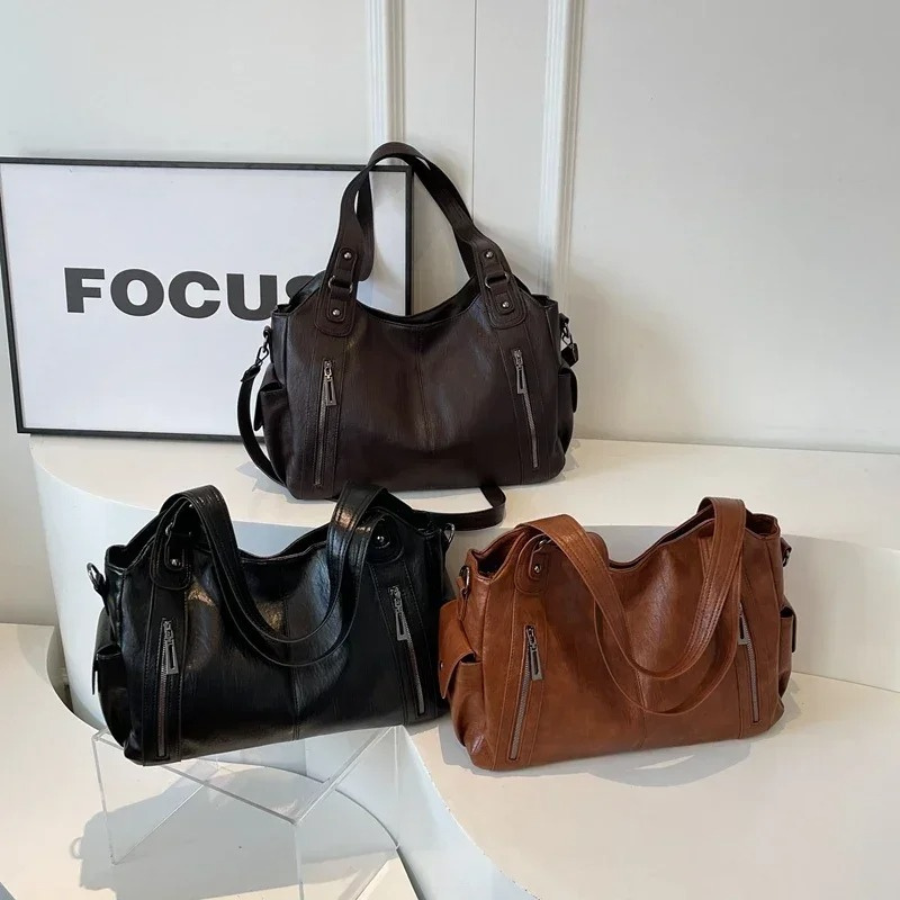 Large Women's Tote Bag with Optional Shoulder Strap