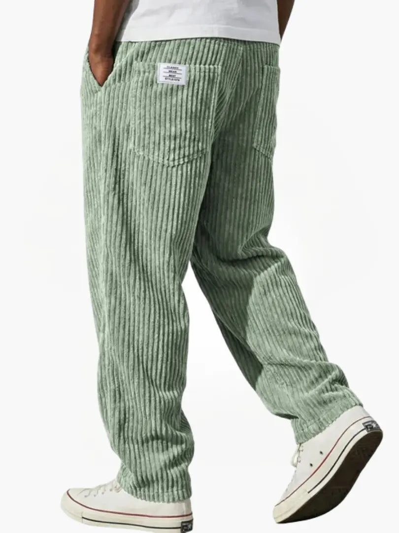 Men's Casual Streetwear Corduroy Trousers | Relaxed Fit