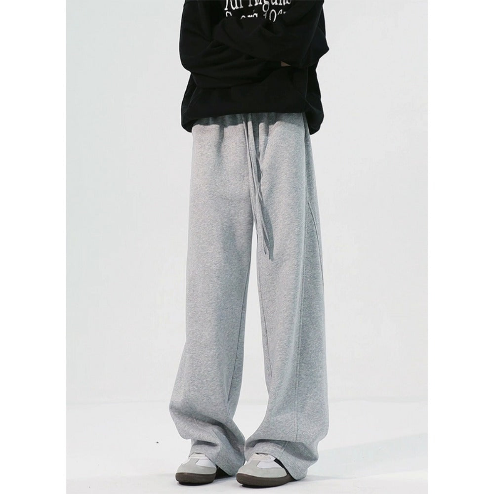 Wide Leg Drawstring Sweatpants for Men - Giovanna