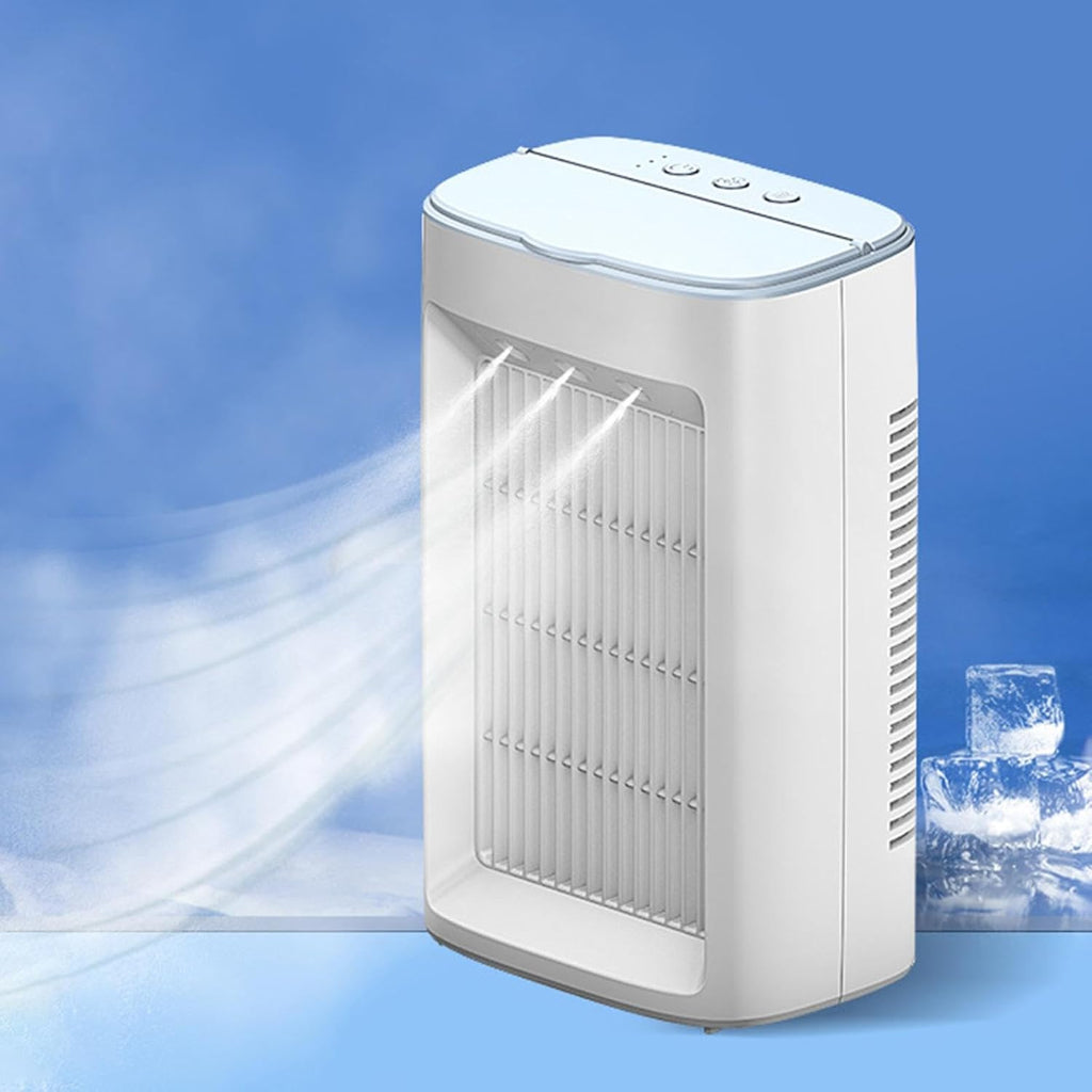 Portable USB Air Conditioner and Humidifier Cooling Fan