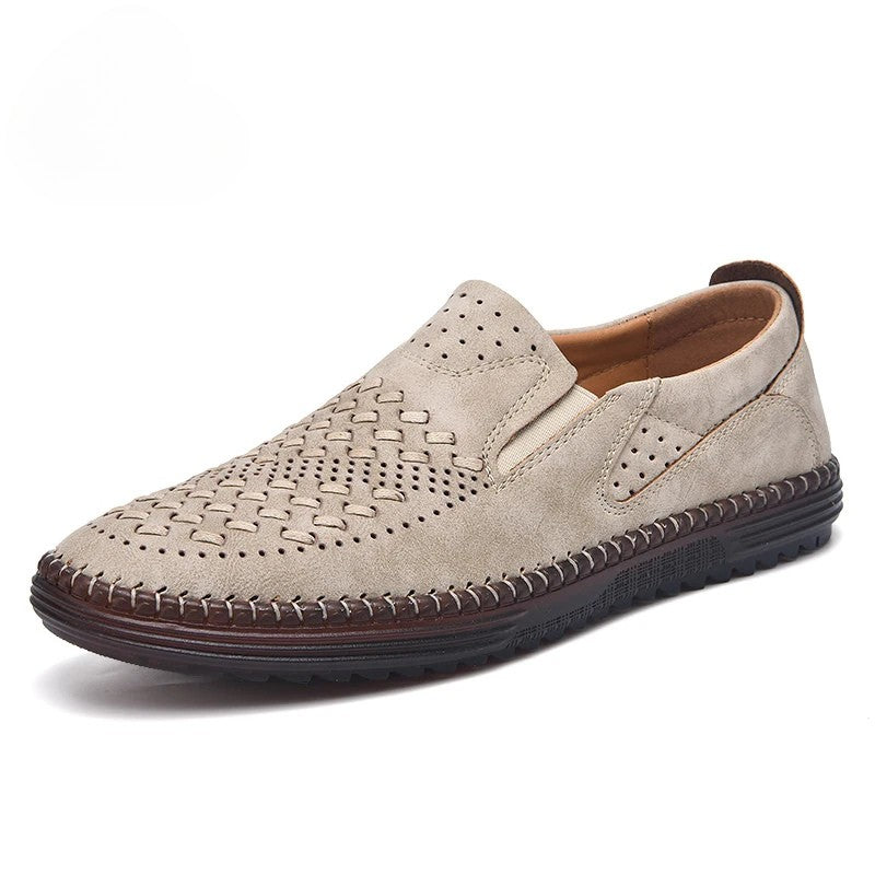 Men's Casual Woven Style Loafers | Slip-On