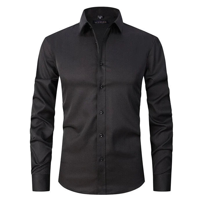 Men's Long Sleeve Stretch Shirt