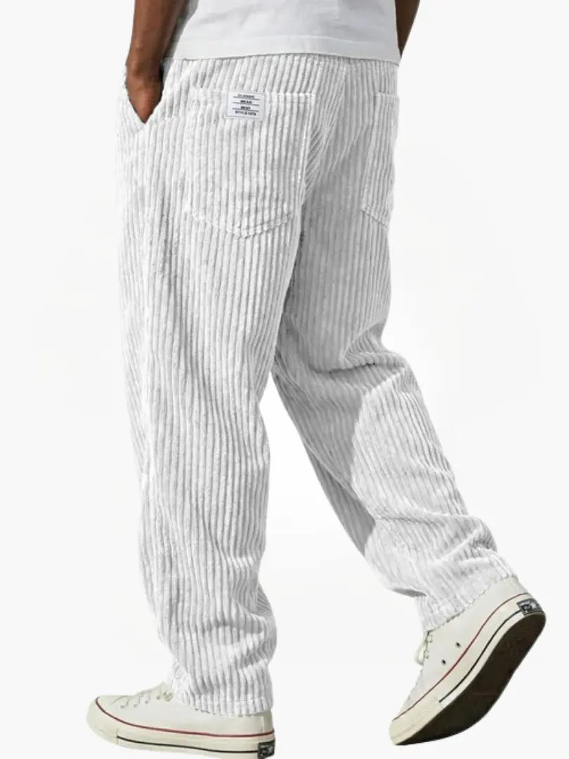 Men's Casual Streetwear Corduroy Trousers | Relaxed Fit