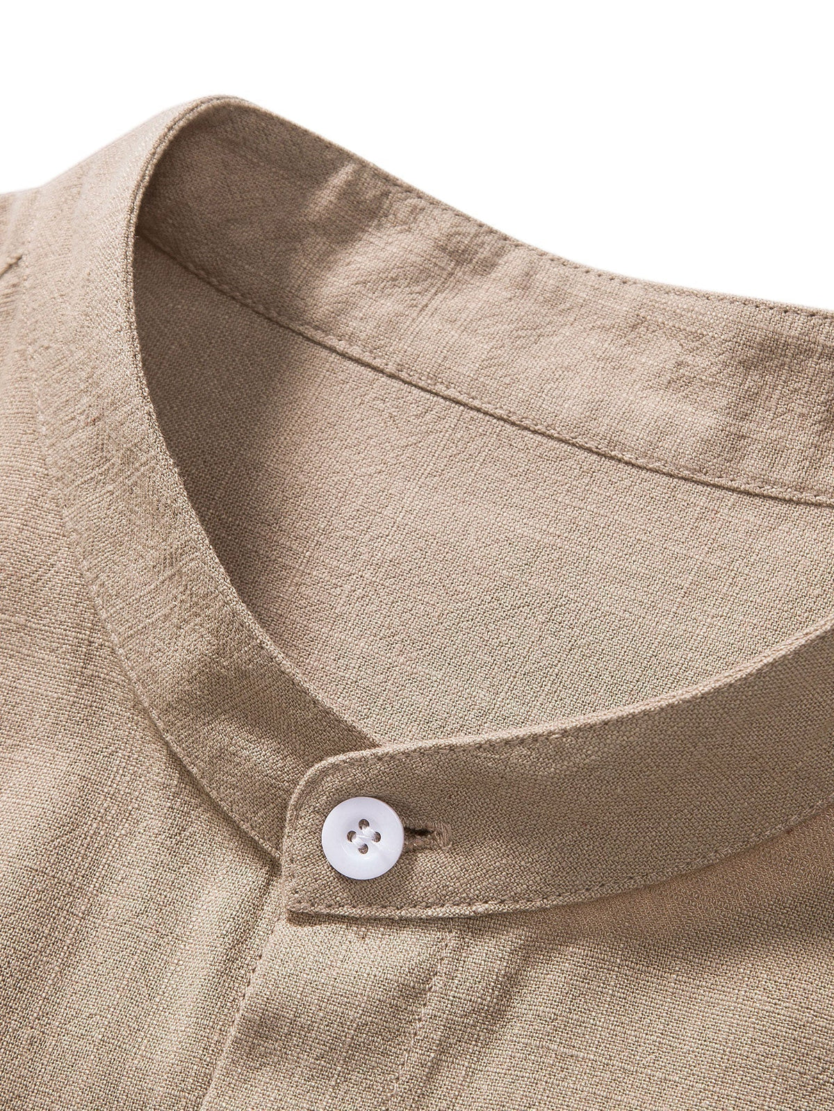 Men's Casual Linen Two-Piece Set | Shirt and Pants