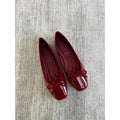 Women's Patent Leather Ballerina Flats