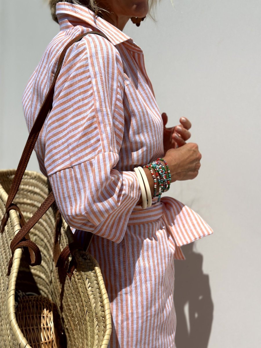 Long Women's Shirt Dress